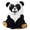 Feisty Pets Black Belt Bobby Plush Stuffed Panda That Turns