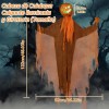 Fantasmas Colgante Luz Sonido Halloween Decoracion Exterior