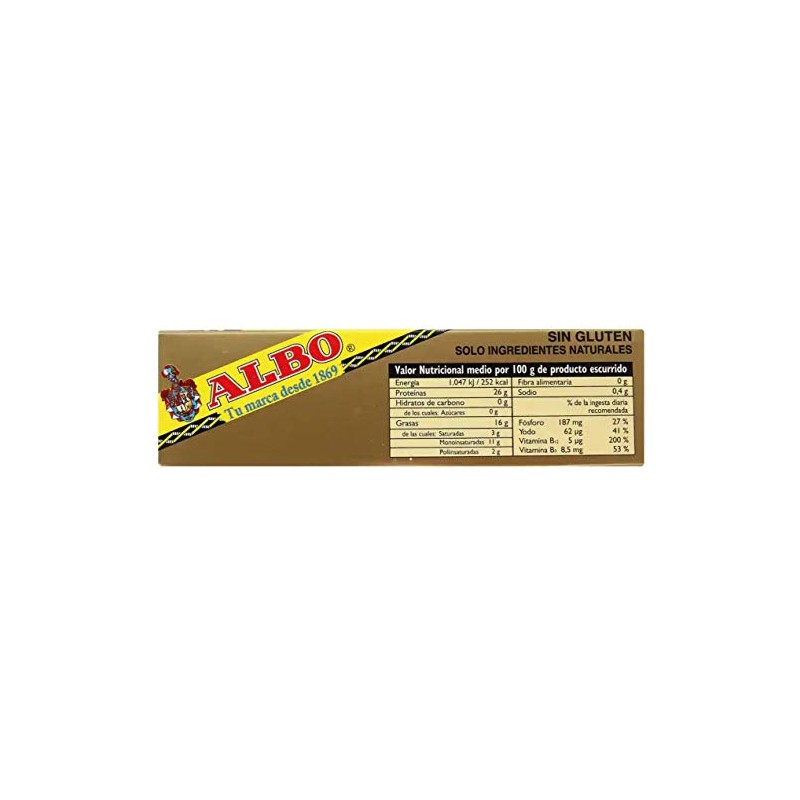 ALBO White Tuna in Olive Oil 112g. Pack 5 units