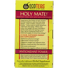 Eco Teas, Tea Holy Mate Organic, 24 Count
