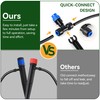 Meonum 65FT Garden Watering System, Quick Connector Drip Irrigation Kit,