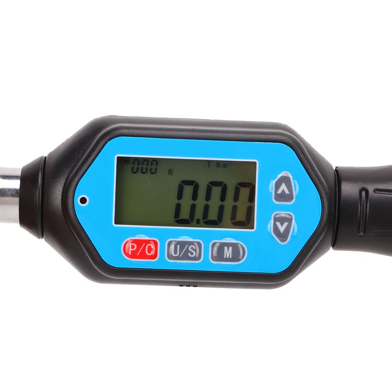 Digital Torsion Wrench 3/8in Drive Mini Calibrated Wrench with Buzzer