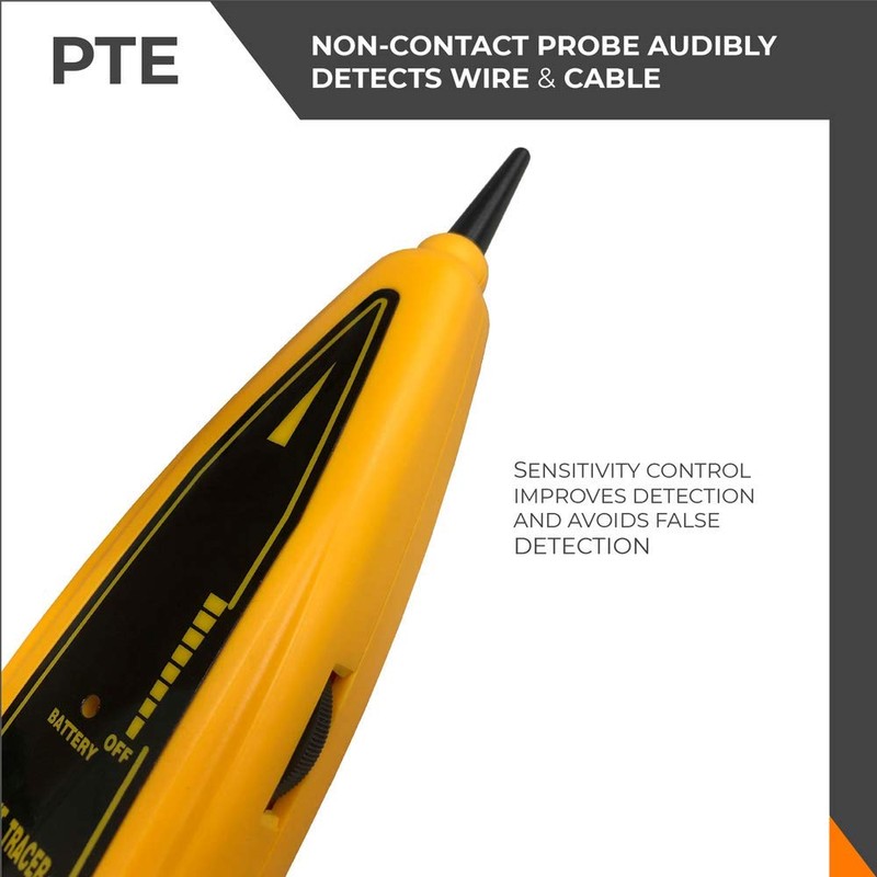 PTE™ Wire Tracer & Circuit Tester -Tone Generator & Probe