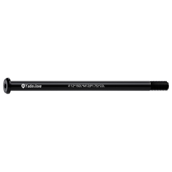 YaderJove Bike Thru Axle Adapter - 1.75mm Thread Pitch 12mm