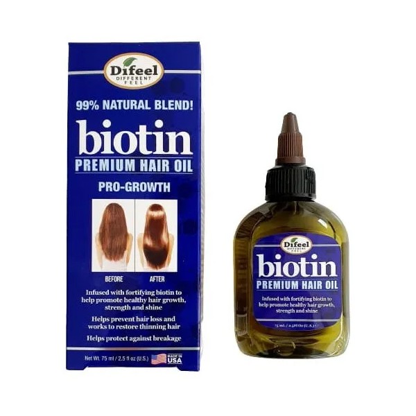 Biotina Aceite Tratamiento Capilar Crecimiento Cabello Sano