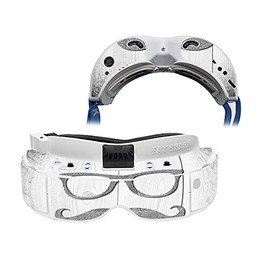 MightySkins Skin Compatible with Fat Shark Dominator V3 - Hipster | Protective, Durable, and Unique Vinyl Decal wrap Cover | Easy to Apply, Remove, and Change Styles | Made in The USA