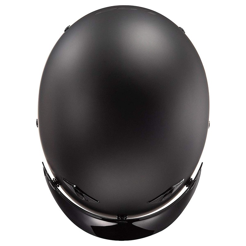 LS2 Helmets Bagger Motorcycle Half Helmet (Matte Black - X-Large)