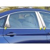 Stainless Polished Chrome Pillar Post Trim 6PC, Compatible with Hyundai
