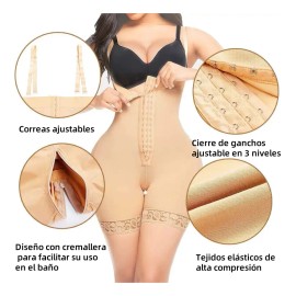 Faja Colombiana Postparto Reductoras Entrenador De Cintura