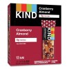 KIND 17211 1.4 oz. Cranberry Almond Nutrition Boost Bar (12/BX)