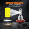 AUIMSOCO H11 LED Headlight Super Bright Bulbs Kit White 6000K