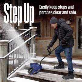 Westinghouse WSnow13S Corded Snow Shovel, 13-inches Wide, Electric Snow Shovel with 20ft Throwing Distance, Plows 430lbs/min for Driveway/Steps/Sidewalk/Porch