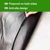 CHSEEO Fireplace Mat, 98x63CM, Fireproof, Dirtproof, Waterproof, Multipurpose, 3-Layer Fire