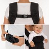 Fillikid - Ergonomische Babytrage/Kindertrage 4in1 - Bauchtrage, Rückentrage, variable Blickrichtung/mitwachsend,