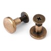 20 Screws with Thread Copper 5 mm / 6.5 mm