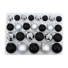 DARO DEKO Christmas Baubles Mix Pack of 52
