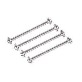 4Pcs RC Car Drive Shaft, T Power Metal Front Rear Drive Shaft 5cm/1.96in RC Transmission Shaft Spare Parts for A959/A949/A969/A979/K929-B RC Car