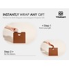 Vitalizart Paper Gift Bags With Ribbon Handles Set of 10