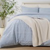 NEXHOME PRO Duvet Cover Full Size, Blue 3 Pieces Boho