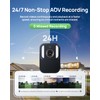 Anona Aurora 4K Solar Security Cameras Wireless Outdoor, Forever Power