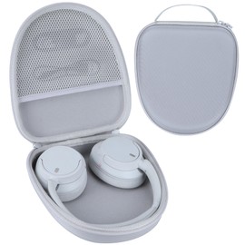 RIYADAone Hard Case Compatible with Sony WH-CH520/CH720N/1000XM5/CH710N/H910N/CH510 Noise Cancelling Over Ear Headphones (White)