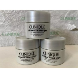 Clinique 2x Clinique Smart Night Custom repair moisturizer .5oz = 1 oz. total