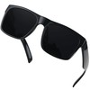 LYZOIT Extra Large Sunglasses for Big Wide Heads Mens Polarized