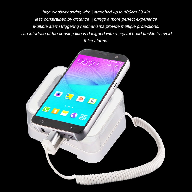 Anti Theft Security Alarm Display Stand 95-120dB Infrared Remote Control