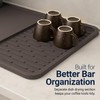 Linda's Essentials Silicone Coffee Mat 24" x 16" Large Coffee