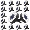 Joomer Solar Ground Lights, 16 Pack 8 LED Solar Lights