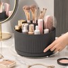 Rotating Makeup Brush Holder for Vanity Organization – 360° Desktop