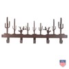 5 Star Super Deals Rustic Cactus Design Wall-Mounted Coat Rack