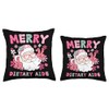Merry Dietary Aide Christmas Dietary Aide Xmas Party Throw Pillow