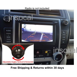 AAT Backup Camera Kit For Toyota Camry, Prius, Rav4, Corolla 2012, 2013, 2014