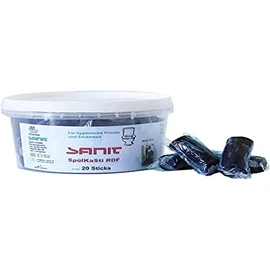 Sanit, SpülKaSti RDF Water Box Sticks for Geberit Duofresh Insert, Blue, Pack of 20