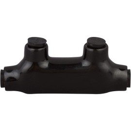 Morris Products 97022 Black Insulated in-Line Splice 350-6 Wire Range, 2-Pack