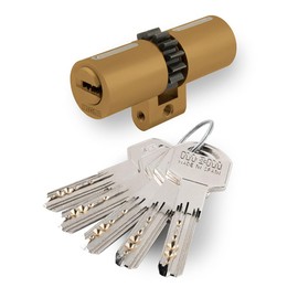 MCM 8423919087511 Security Cylinder - Gold