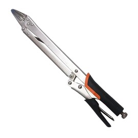 Extended Reach Locking Pliers,15 Inch Locking Adjustable Vise Grips | Automotive Tools Connector Pliers with Anti-slip Handle, Repair Welding Pliers for Workshop and Home Use