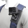 Shoulder Mount for Action Camera - 360 Degree Rotating Action