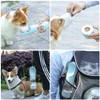 Botella de Agua para Perro portátil con Compartimento para Agua