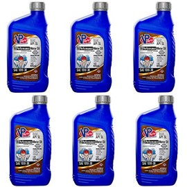 VP Racing Fuels Synthetic Blend Hi Performance Motor Oil, 10W-30 (6 Pack)