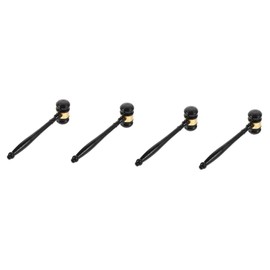 Operitacx 4pcs Wooden Judge Gavel Hammer Court Tool Comfortable Grip Auction Sale Hammer