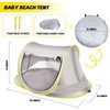 Pop Up Baby Beach Tent, Portable Baby Beach Tent with
