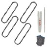 4 Pcs Mini Chainsaw Chain 6 Inch Replacement Chains for