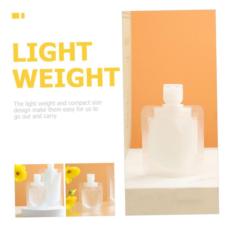 FRCOLOR 30 Pcs Lotion Bag Empty Squeeze Bag Sub Shower
