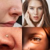 incaton 22g Nose Studs Stainless Steel Nose Piercings Rings Nose