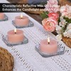 Rhytsing Set of 4 Rose Pink Flamless LED Votive Candles