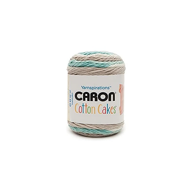 Caron 29494949009 Cotton Cakes, Material: 60% Cotton, 40% Acrylic, Beachglass,