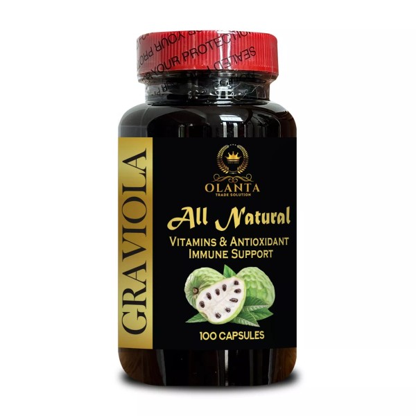 Olanta Trade Solution Organic Graviola Extract Capsules - Antioxidants for