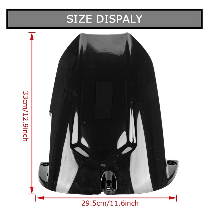PSLER Guardabarros trasero para Yamaha YZF R6 2003-2005 y R6S